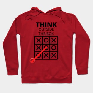 Think outside the box - Think outside no box required Hoodie